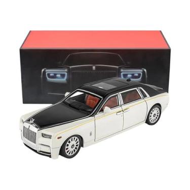 Imagem de Carro De Brinquedo Realista Rolls-Royce Phantom Em Escala 1:18, Modelo