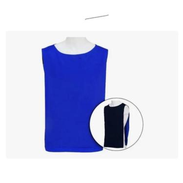 Imagem de Colete Dupla Face Futebol Treino Esportivo Adulto Unidade-Unissex