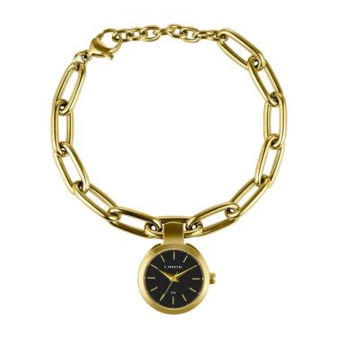 Imagem de Pulseira Relógio Lince Feminino Ref: Lrg4875l24 P1kx Dourado