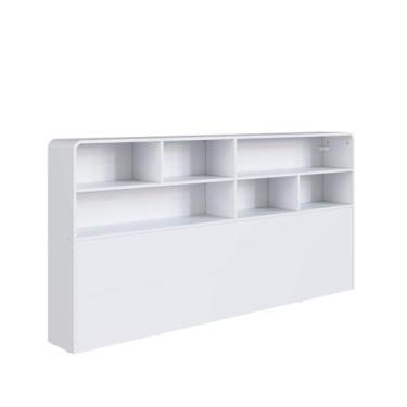Imagem de Estante Organizadora 194cm para Cama com Cantos Arrendondados Linha In