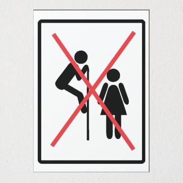 Imagem de Placa Decorativa Frases engraçadas avisos quarto sala banheiro Modelo: