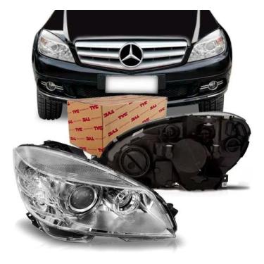Imagem de Farol Principal Mercedes C180 / 2008 A 2011 Lado Esquerdo (Motorista) 