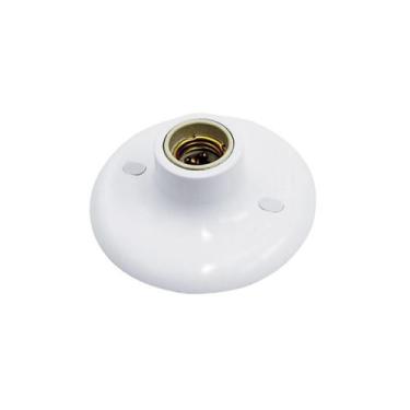 Imagem de Plafon Soquete Porcelana E-27 Branco - Taschibra