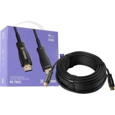 Imagem de Cabo HDMI Fibra Óptica 4k FK783C 30m Fortrek F002