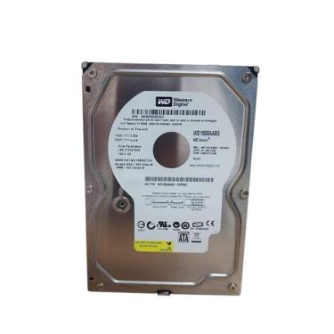 Imagem de HD Western Digital WD1600AABS 160GB SATA 3.5" para PC e DVR