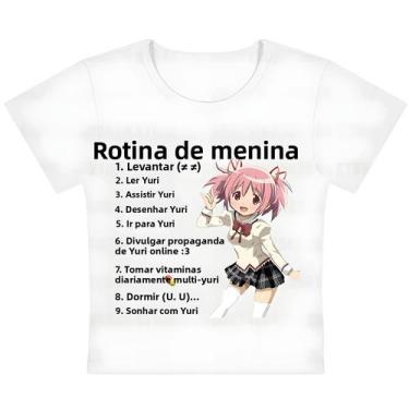 Imagem de Top Cropped Corset Vintage Y2K Punk Gótico Grunge Feminino Com Gráfico