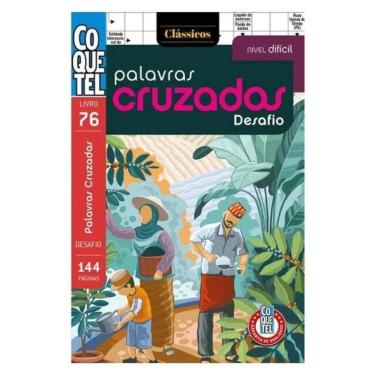 Imagem de Livro Coquetel Palavras Cruzadas Difícil 76 S/P