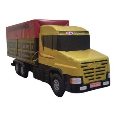 Imagem de Caminhão Scania Truck Brinquedo Infantil De Madeira 70cm - P.A