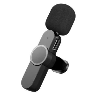Imagem de Microfone Lapela Wireless Sem Fio Ipad / Iph-one / Android Usb Tipo C 