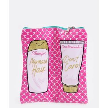 Imagem de Necessaire Feminina Porta Shampoo E Condicionador Marisa