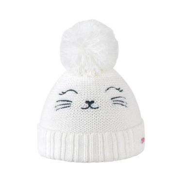 Imagem de Gorro Branco Gato Menina Kukiê, P, Branco