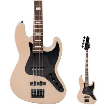 Imagem de Baixo Ativo 4 Cordas Jazz Bass Waldman GJJ400A GP