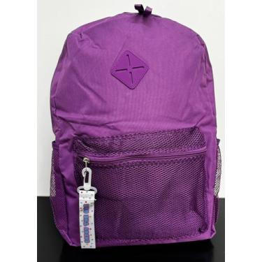 Imagem de Mochila De Costas Escolar Juvenil 17" MF24050 Com Chaveiro Clio Style,