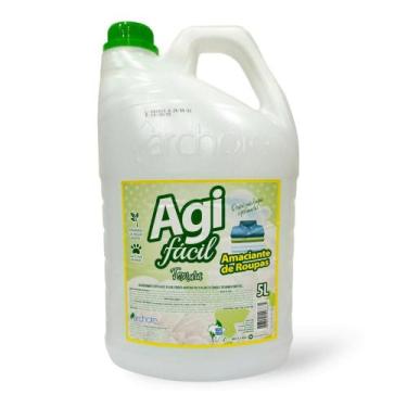 Imagem de Amaciante 5L Branco Ternura Agifácil Archote  Cuidado e Perfume Prolon