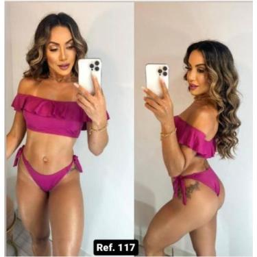 Imagem de Biquini Ciganinha com bojo e calcinha cortininha - Nova Empoderada, Es