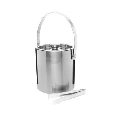 Imagem de Balde de Gelo de Aço Inox Old Fashioned Ref.29373 Rojemac