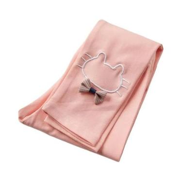 Imagem de Leggings Térmicas De Algodão Para Meninas, Calças Elásticas Quentes Pa