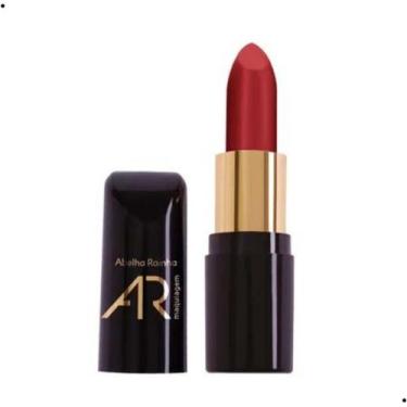 Imagem de Batom Vermelho Vivo Ácido Hialurônico Abelha Rainha Ar Maquiagem REF 4
