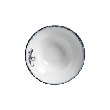 Imagem de Bowl Mini Cereal Atlântica para Frutas e Sobremesas em Cerâmica Design Náutico Cerâmica Scalla