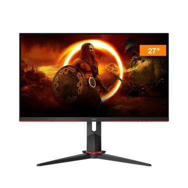 Imagem de Monitor Gamer AOC 27" 27G2S/BK com tela Widescreen Full HD, 165Hz, tempo de resposta de 1ms e AMD FreeSync Premium - Preto