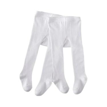 Imagem de Meias De Algodão Para Bebês Meninas 0-2 Anos, Leggings Tricotadas Maci