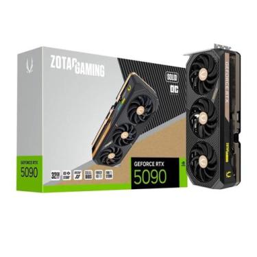 Imagem de Gpu zotac rtx 5090 32gb solid oc, gddr7, 512-bits, 3x dp / 1x hdmi - z