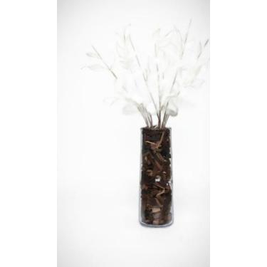 Imagem de Arranjo Decorativo Flor Artificial Vaso Vidro 46cm - Congratulations S