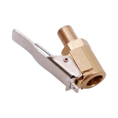 Imagem de Bomba De Ar Portátil Inflável Para Pneus De Carro Com Adaptador De Vál
