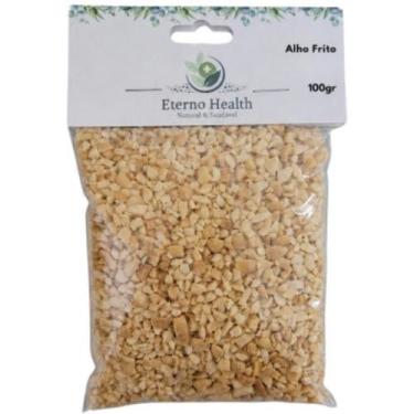 Imagem de Alho Frito Crocante 100g para finalizar arroz, feijão, saladas, carnes