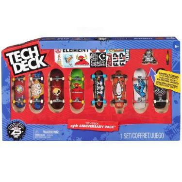 Imagem de Skate de dedo pack especial 25 anos tech deck sunny, ., UN