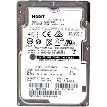 Imagem de Disco Rígido Interno Hitachi Huc156060css200 600gb - HGST