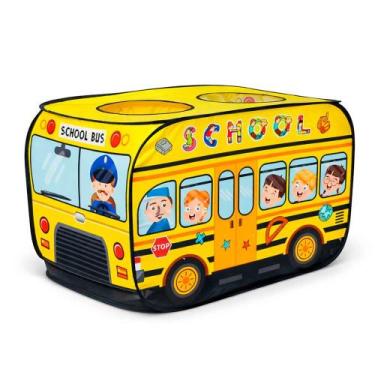 Imagem de Barraca Infantil Ônibus Escolar 102x68x68cm Domni