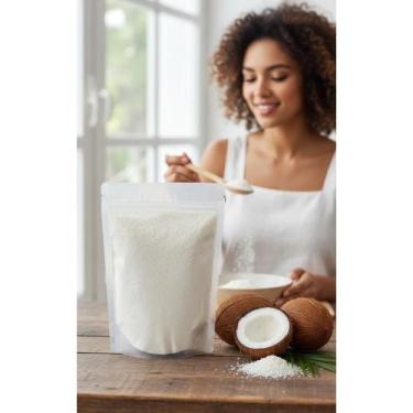 Imagem de 2x Leite de Coco Puro 1kg: Saúde e Sabor Natural - Congratulations Sto