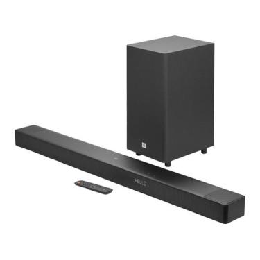 Imagem de Soundbar JBL com 3.1.2 Canais, Bluetooth, Dolby Atmos, HDMI eARC e 220