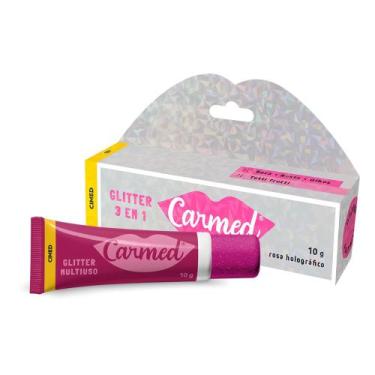 Imagem de Hidratante Labial Carmed Glitter 3 em 1 10g