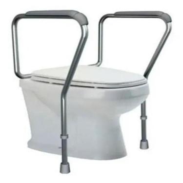 Imagem de Alça Barra De Apoio Para Vaso Sanitário - Ajustável