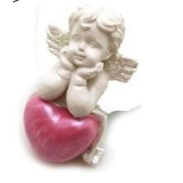 Imagem de Molde De Silicone Anjo Com Coração