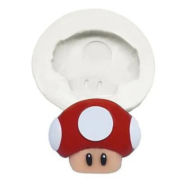 Imagem de Molde De Silicone Toad, Cogumelo, Mario Bros