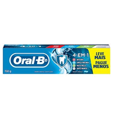 Imagem de Creme Dental Oral-B 4 em 1 com Flúor - 150g
