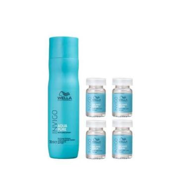 Imagem de Wella Professionals Kit Antiqueda Invigo Balance - Shampoo 250ml+Ampol