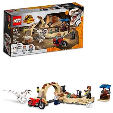 Imagem de 76945 LEGO® Jurassic World Dinossauro Atrociraptor: Perseguição de Motocicleta; Kit de Construção (169 peças)