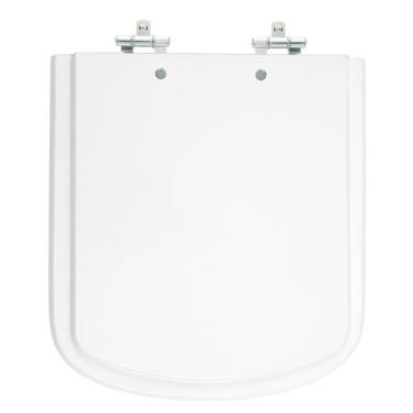 Imagem de Assento Laqueado Bali Branco Tampa Vaso Incepa Em Mdf Branco