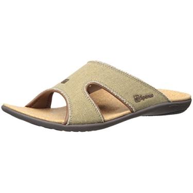 Imagem de Spenco Sandália masculina Spenco Kholo Slide, Palha/Java/Cortiça, 39