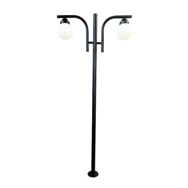 Imagem de Poste Colonial de Jardim Londrina de Alumínio Fundido 300cm