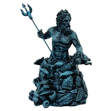 Imagem de Poseidon Netuno deus dos mares oceano mitologia.