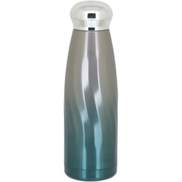 Imagem de TRENTON GARRAFA TÉRMICA 22x6x6cm 380ml INOX AZUL PAREDE DUPLA