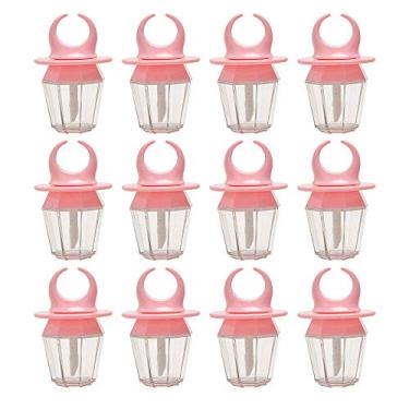 Imagem de Healthcom - 10 unidades - 8 ml - Ferramenta de maquiagem de tubo de brilho labial em forma de anel de diamante em plástico recarregável para tubo de brilho labial transparente, tubo de esmalte labial para varinha e pincel para lábios