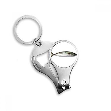 Imagem de Alicate de unha preto longo para atividade de peixes oceanos chaveiro abridor de garrafas cortador