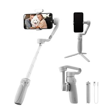 Imagem de Zhiyun Estabilizador Gimbal Q4 suave, haste de extensão integrada, portátil e dobrável, estabilizador de vlog, vídeo TikTok do YouTube