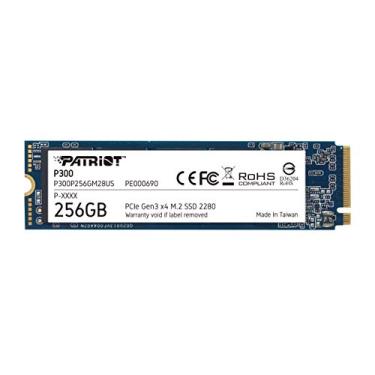 Imagem de Patriot P300 M.2 PCIe Gen 3 x4 256 GB SSD de baixo consumo de energia